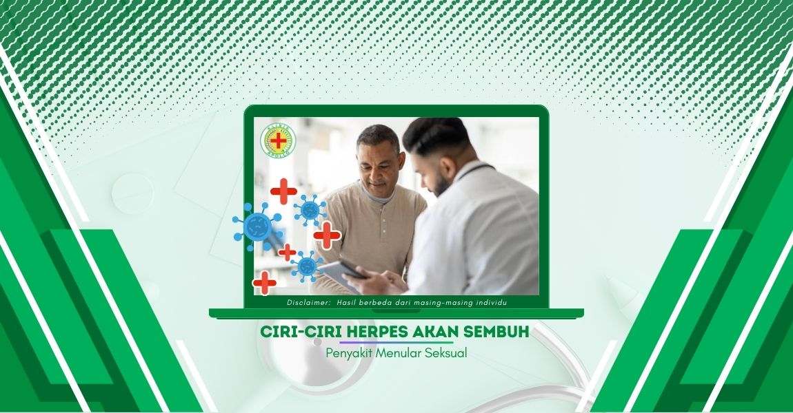 Ciri-Ciri Herpes akan Sembuh