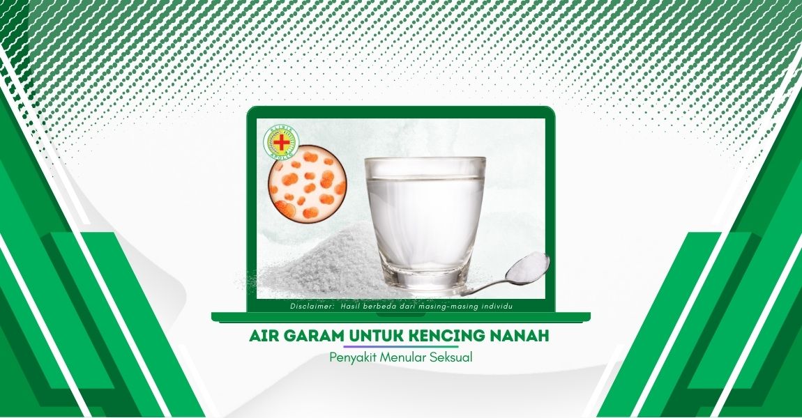 Air Garam untuk Kencing Nanah