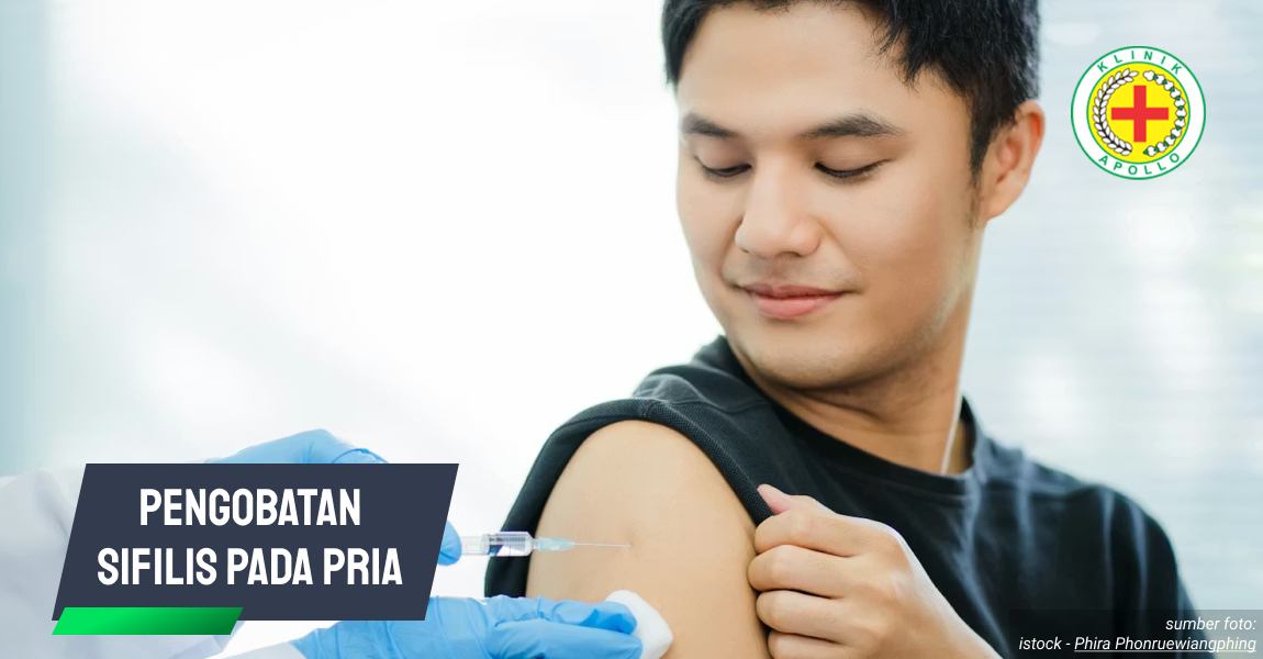 Ilustrasi Pengobatan Sifilis pada Pria.