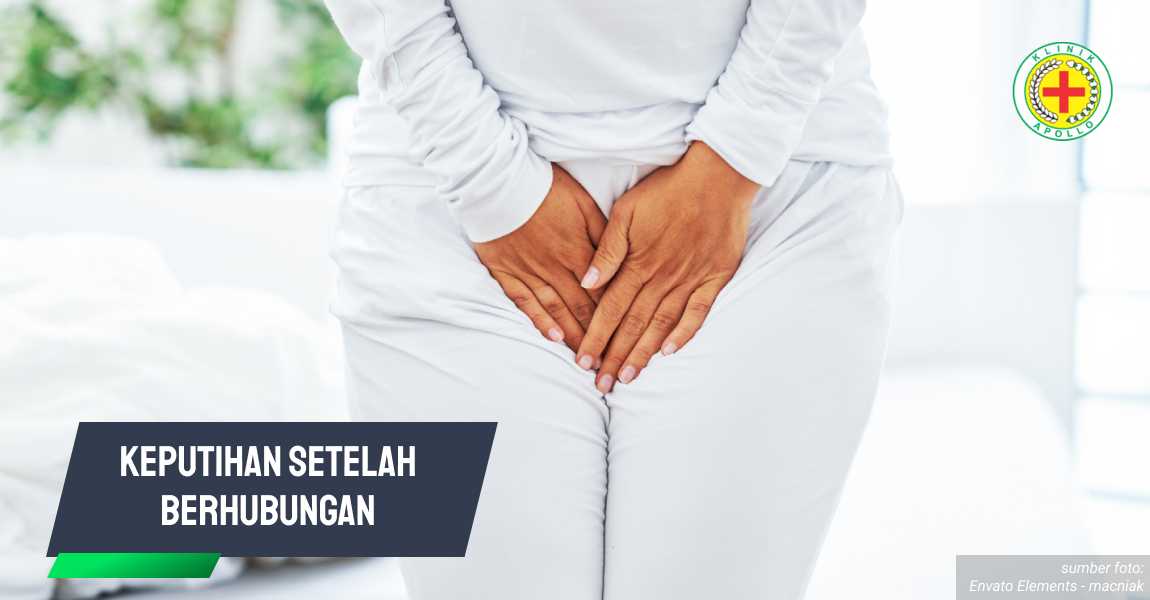 Ilustrasi Keputihan Setelah Berhubungan.